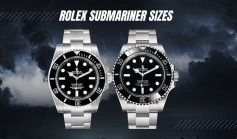 The ONLY Rolex Submariner Size Guide You Need .